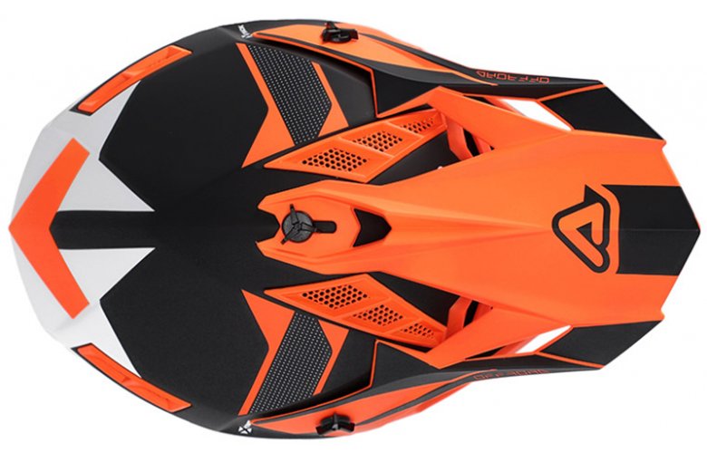 ΚΡΑΝΟΣ ACERBIS X-TRACK ECE22.06 25032.442 ORANGE FLUO / BLACK