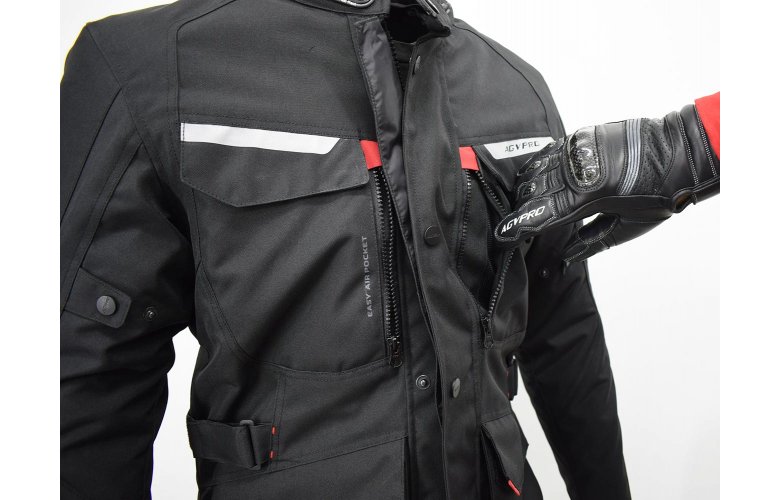 Μπουφάν 3/4 AGVPro Tornado Dry-Tex Black