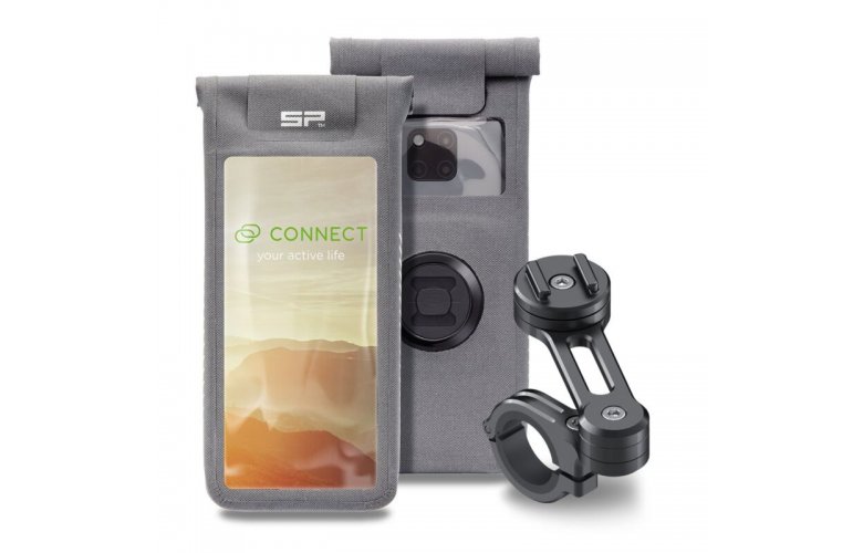 SP Connect Universal Cover Moto Bundle. Σετ Βάση Τιμονιού και Γενικής χρήσης θήκη