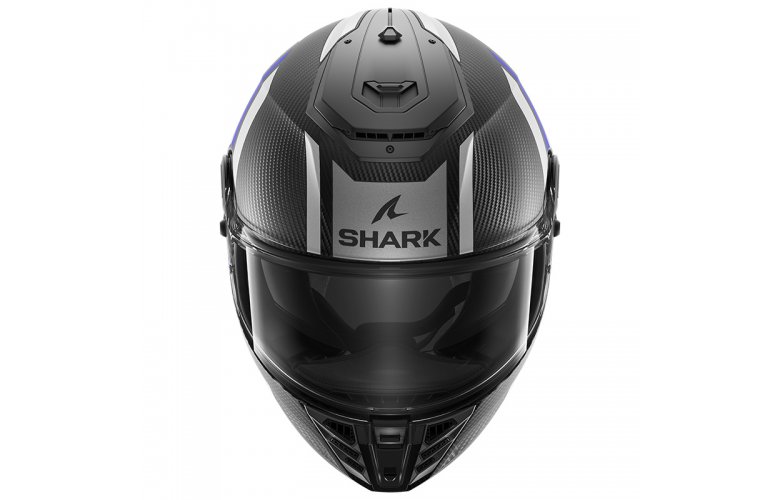 Κράνος Shark Spartan RS Carbon Shawn Mat Μαύρο/Λευκό/Μπλε