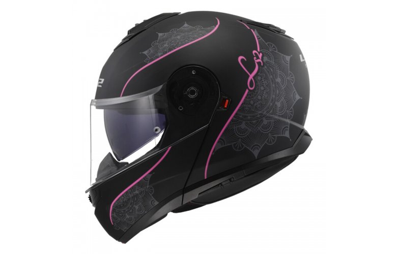 ΚΡΑΝΟΣ LS2 FF908 STROBE II LUX MATT BLACK/PINK