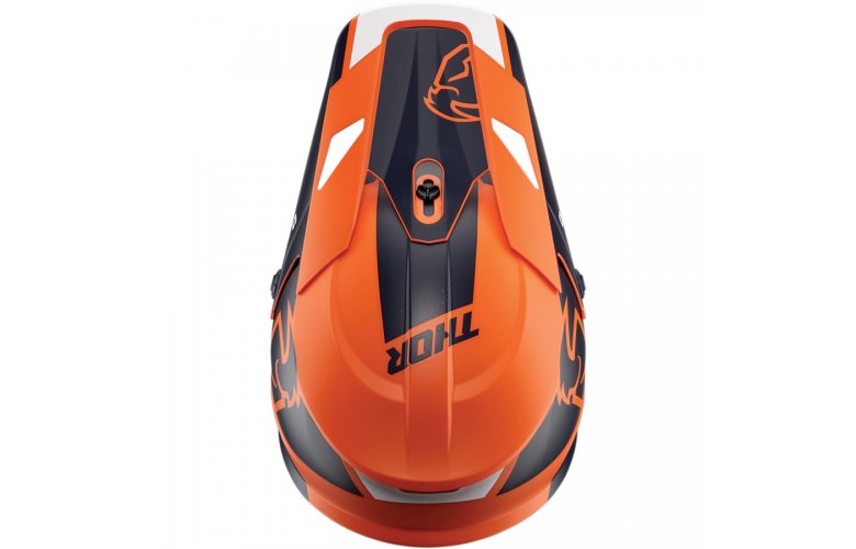 ΚΡΑΝΟΣ THOR MX SECTOR SPLIT ORANGE/NAVY MIPS