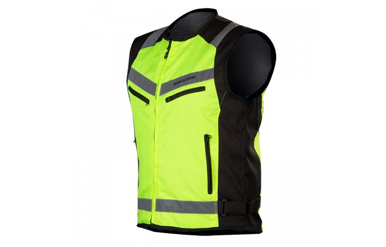 Γιλέκο Nordcode Hi-Vision μαύρο-fluo