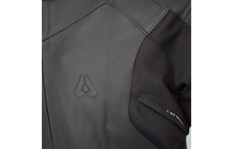 ΔΕΡΜΑΤΙΝΟ ΜΠΟΥΦΑΝ AGVPRO FACTORY ΜΕ ΚΑΜΠΟΥΡΑ BLACK