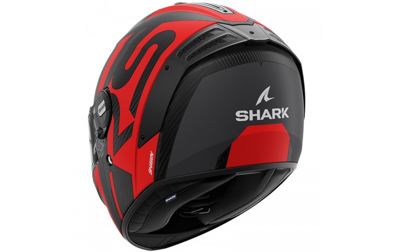 Κράνος Shark Spartan RS Carbon Shawn Mat Μαύρο/Κόκκινο