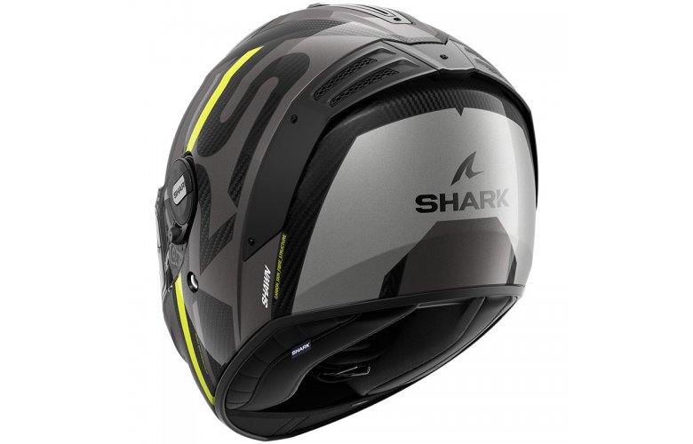 Κράνος Shark Spartan RS Carbon Shawn Μαύρο/Κίτρινο Fluo