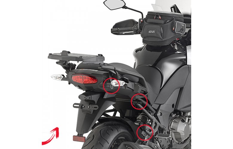 Πλαινές βάσεις PLR4113_Versys 1000'15 Kawasaki GIVI