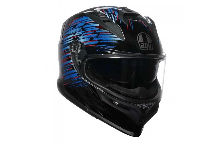 ΚΡΑΝΟΣ AGV K7 GENISYS MATT BLACK/BLUE/GREY