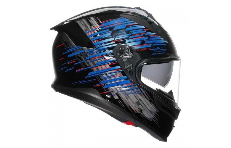 ΚΡΑΝΟΣ AGV K7 GENISYS MATT BLACK/BLUE/GREY