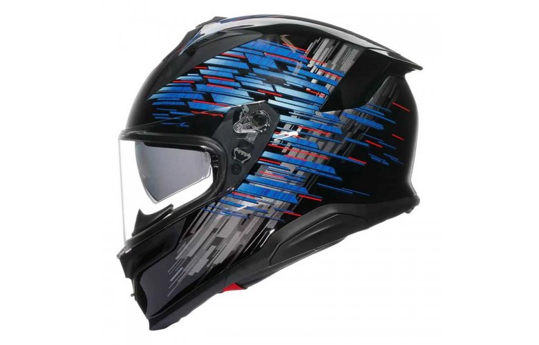 ΚΡΑΝΟΣ AGV K7 GENISYS MATT BLACK/BLUE/GREY