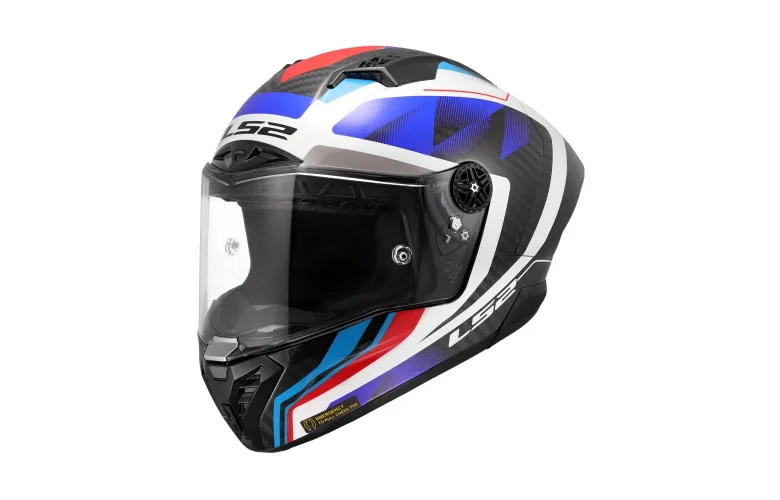 ΚΡΑΝΟΣ LS2 FULL FACE FF805 THUNDER GP AERO CARBON RAUTE BLUE RED ECE 22.06