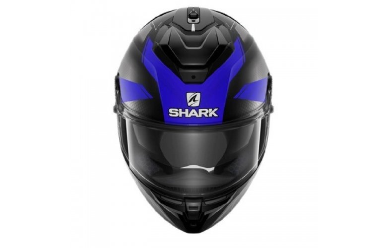 ΚΡΑΝΟΣ SHARK SPARTAN GT ELGEN MAT ΜΑΥΡΟ/ΑΝΘΡΑΚΙ/ΜΠΛΕ