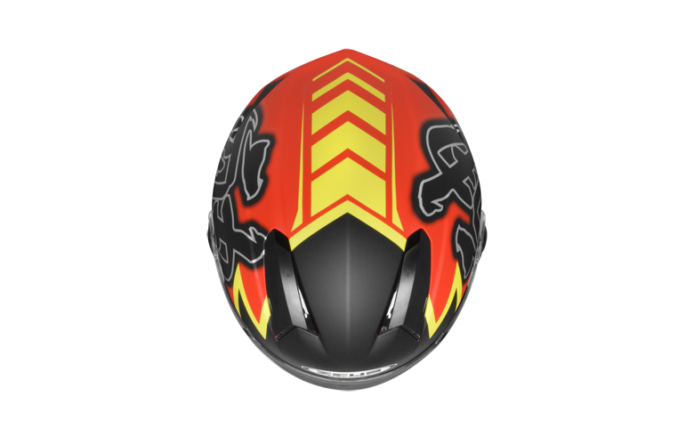 ΚΡΑΝΟΣ ZEUS ZS-811 AL31 ΜΑΥΡΟ ΜΑΤ/ΚΟΚΚΙΝΟ/ΚΙΤΡΙΝΟ