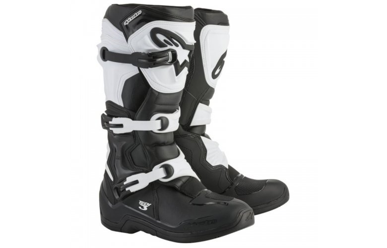 ΜΠΟΤΕΣ ALPINESTARS TECH 3 ΛΕΥΚΟ/ΜΑΥΡΟ