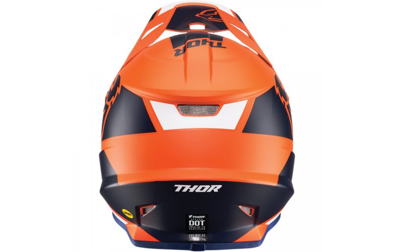 ΚΡΑΝΟΣ THOR MX SECTOR SPLIT ORANGE/NAVY MIPS