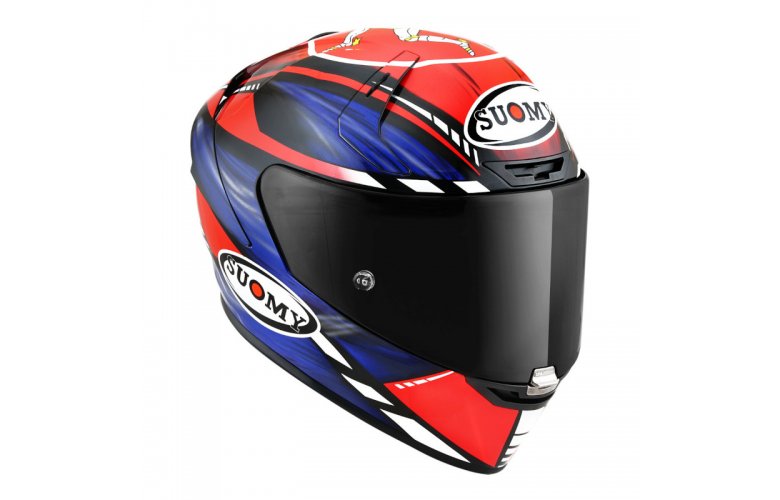 Κράνος Suomy SR-GP On Board Blue/Red Fluo