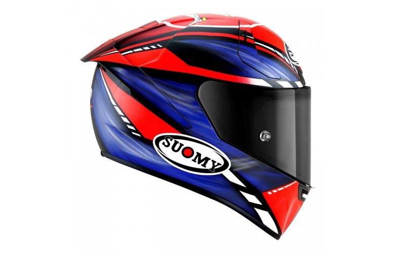 Κράνος Suomy SR-GP On Board Blue/Red Fluo