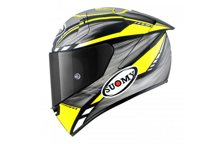 Κράνος Suomy SR-GP On Board Grey/Ylw Fluo