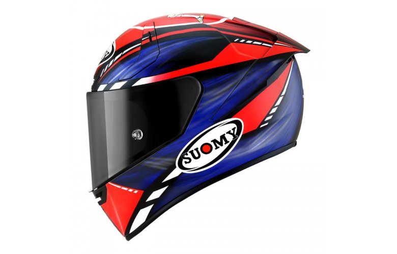 Κράνος Suomy SR-GP On Board Blue/Red Fluo