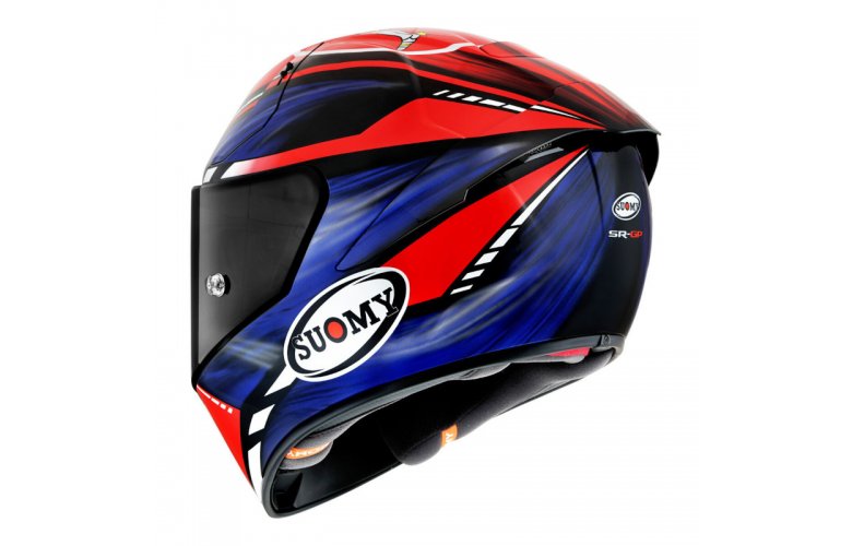 Κράνος Suomy SR-GP On Board Blue/Red Fluo