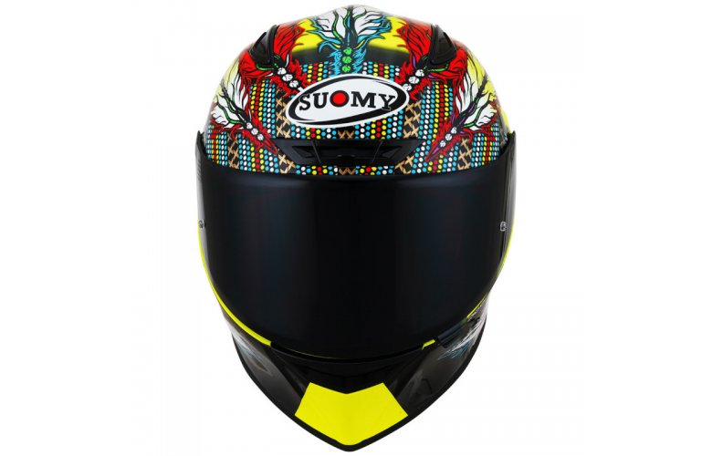 Κράνος Suomy Track-1 Chieftain Multi Yellow