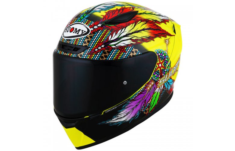 Κράνος Suomy Track-1 Chieftain Multi Yellow