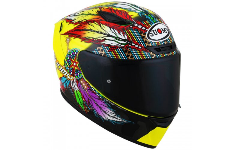 Κράνος Suomy Track-1 Chieftain Multi Yellow