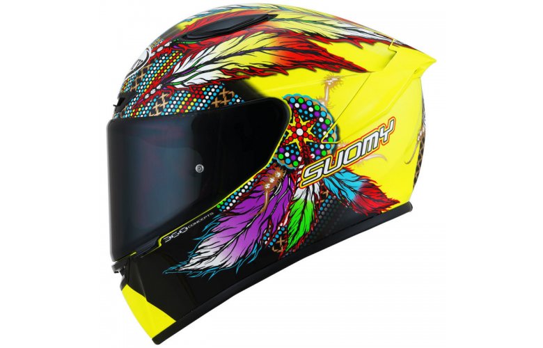 Κράνος Suomy Track-1 Chieftain Multi Yellow