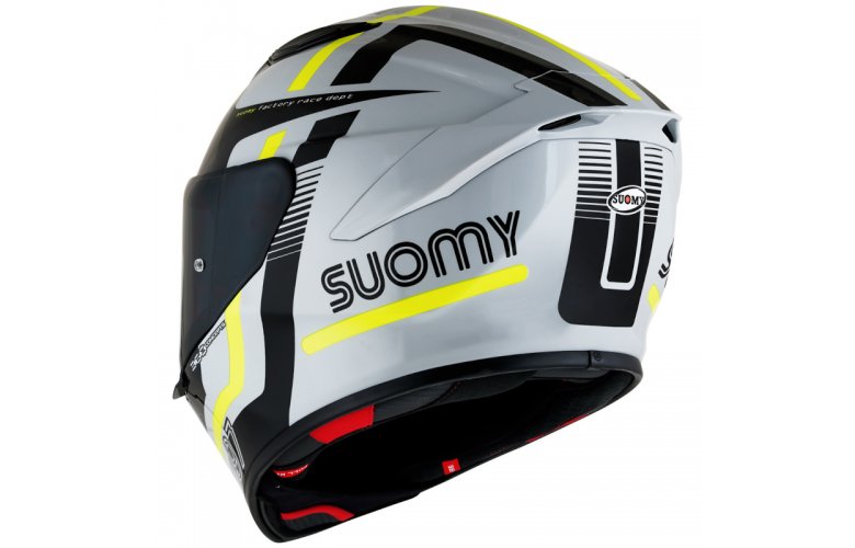 Κράνος Suomy Track-1 Ninety Seven Grey/Yellow