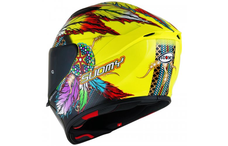 Κράνος Suomy Track-1 Chieftain Multi Yellow