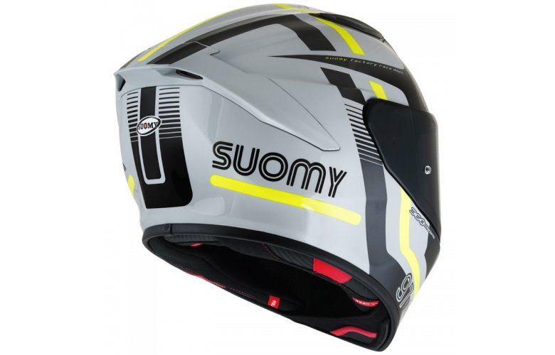 Κράνος Suomy Track-1 Ninety Seven Grey/Yellow