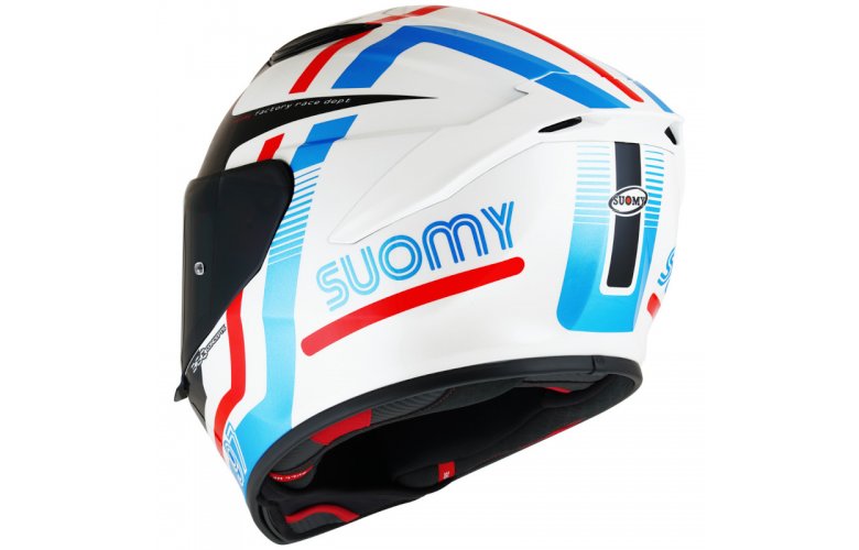 Κράνος Suomy Track-1 Ninety Seven White/Red