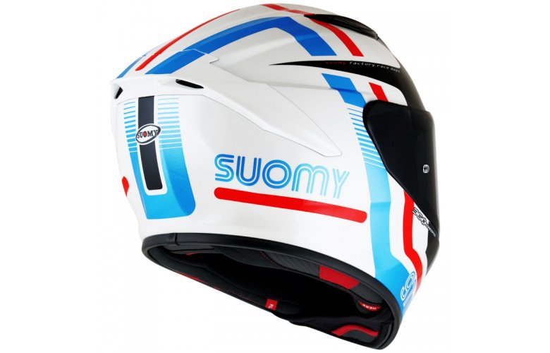 Κράνος Suomy Track-1 Ninety Seven White/Red