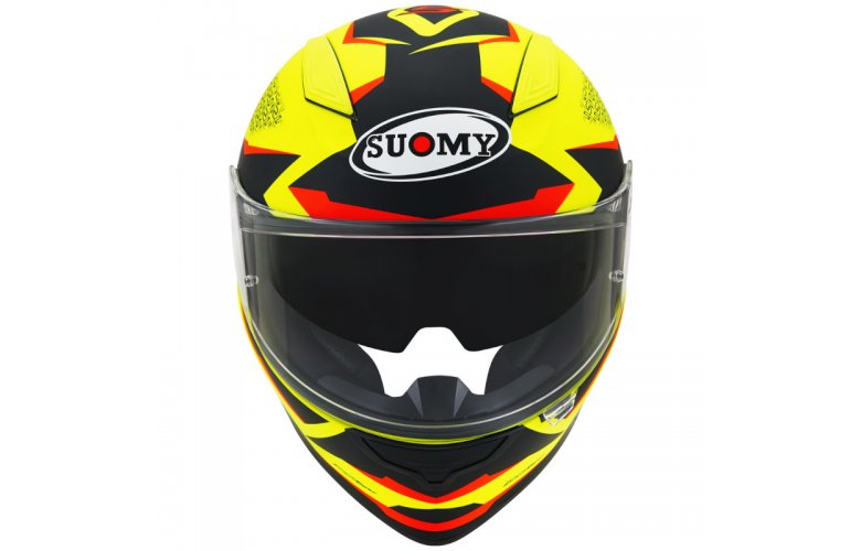 Κράνος Suomy Speedstar Luminescence Matt Yellow Fluo