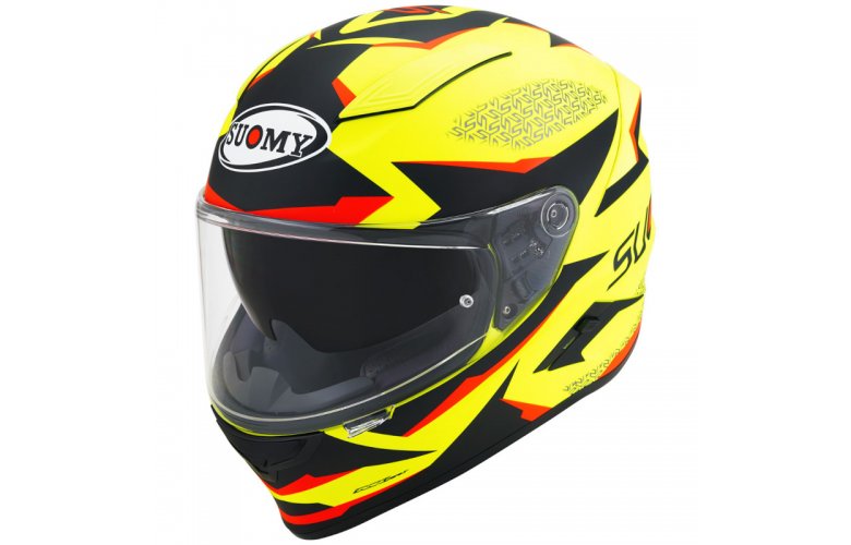 Κράνος Suomy Speedstar Luminescence Matt Yellow Fluo