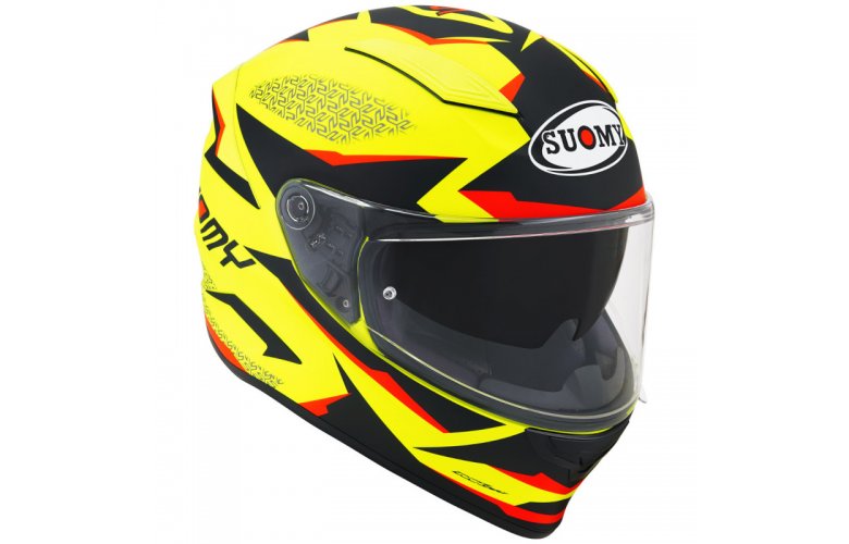 Κράνος Suomy Speedstar Luminescence Matt Yellow Fluo