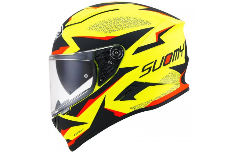 Κράνος Suomy Speedstar Luminescence Matt Yellow Fluo