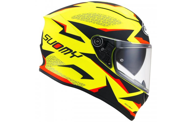 Κράνος Suomy Speedstar Luminescence Matt Yellow Fluo