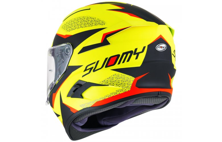 Κράνος Suomy Speedstar Luminescence Matt Yellow Fluo