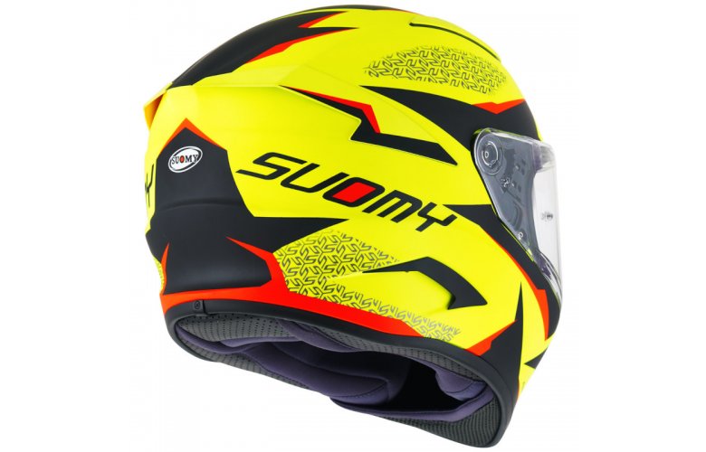 Κράνος Suomy Speedstar Luminescence Matt Yellow Fluo