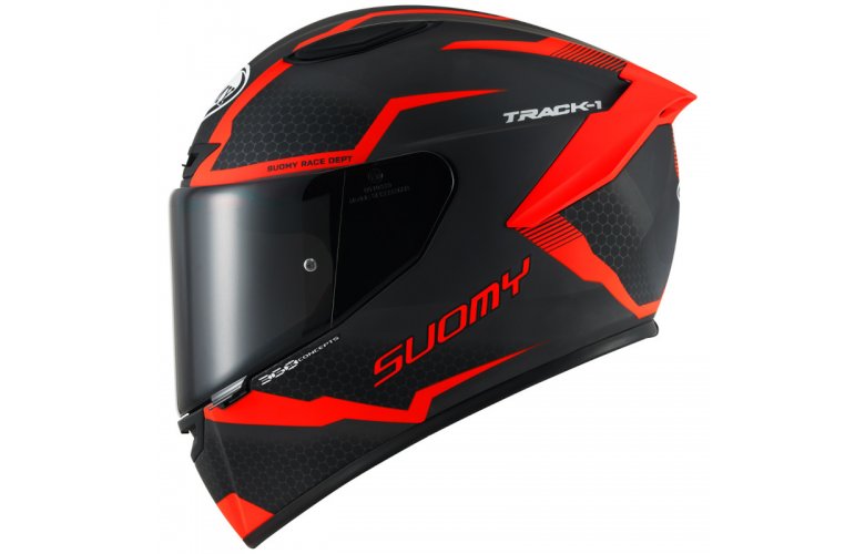 Κράνος Suomy Track-1 Reaction Anth./Red