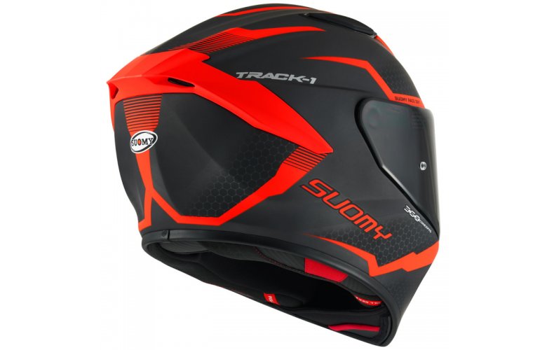 Κράνος Suomy Track-1 Reaction Anth./Red