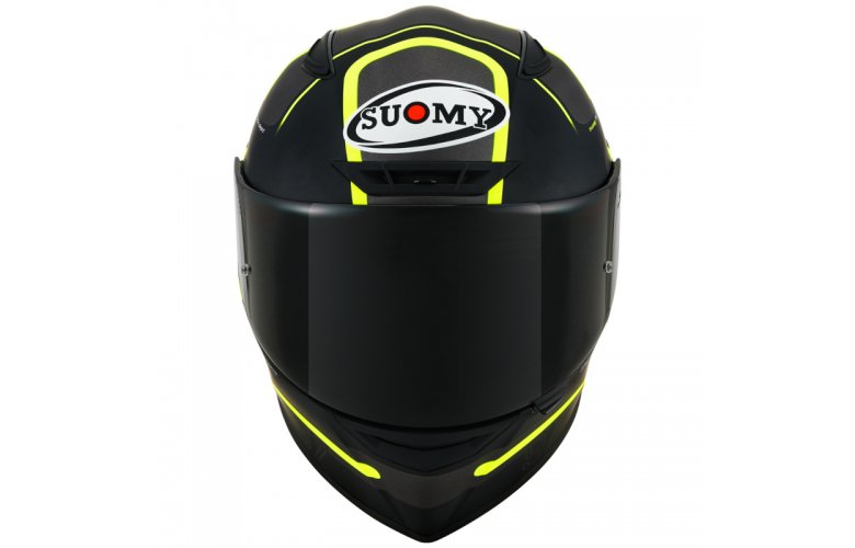 Κράνος Suomy Track-1 Ninety Seven Gunmetal/Yellow