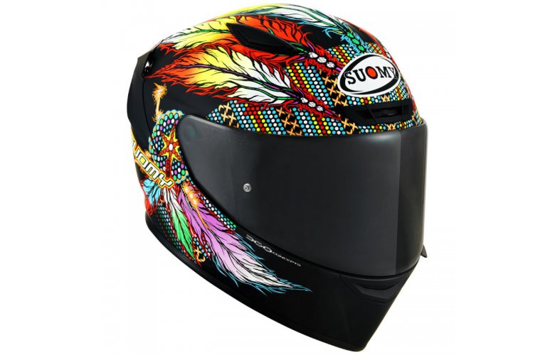 Κράνος Suomy Track-1 Chieftain Multi Matt Black