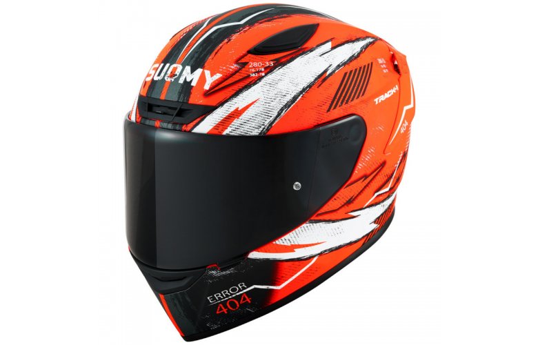 Κράνος Suomy Track-1 404 Matt Orange Fluo