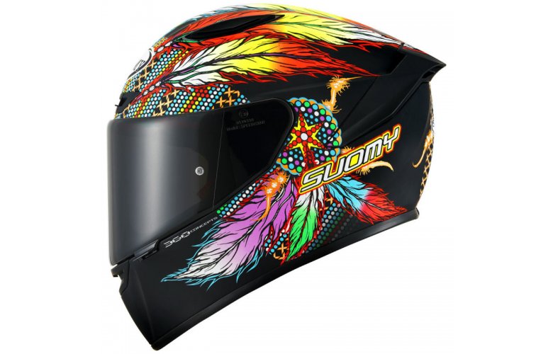 Κράνος Suomy Track-1 Chieftain Multi Matt Black