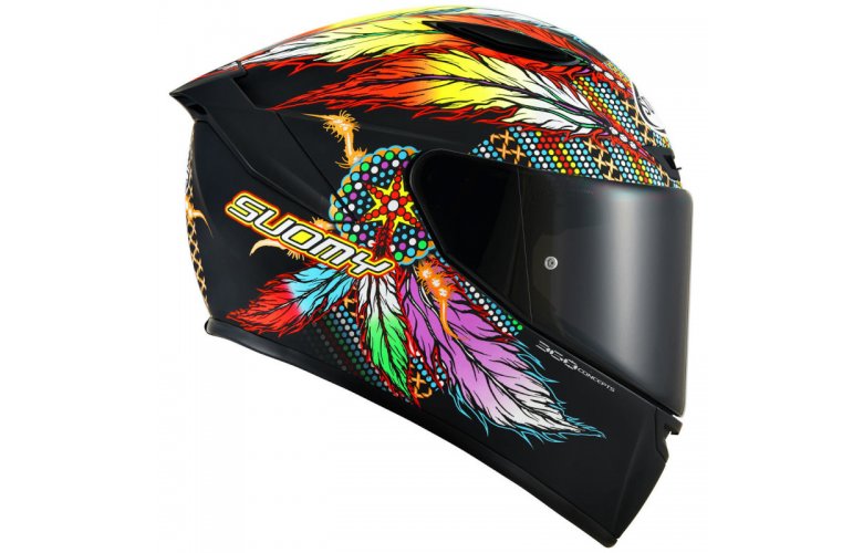 Κράνος Suomy Track-1 Chieftain Multi Matt Black