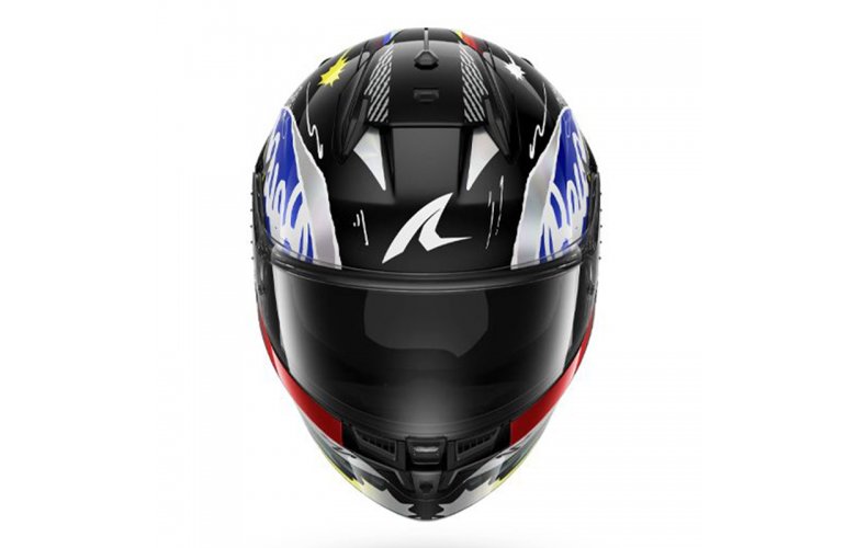 ΚΡΑΝΟΣ SHARK D-SKWAL 3 STREETRUSH BLACK/BLUE/CHROME