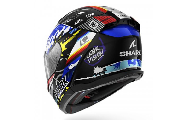 ΚΡΑΝΟΣ SHARK D-SKWAL 3 STREETRUSH BLACK/BLUE/CHROME