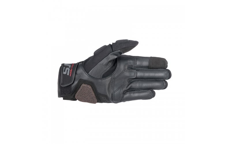 ΓΑΝΤΙΑ ALPINESTARS HALO ΔΕΡΜΑΤΙΝΑ ΜΑΥΡΟ